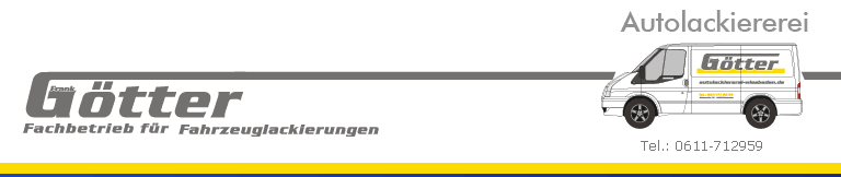 Autolackiererei Götter – Fachbetrieb für Fahrzeuglackierungen